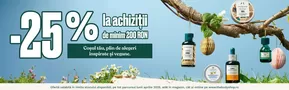 -25% la achiziții de minim 200 Ron