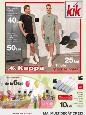 Catalog Kik | Ținute sport la modă | 2025-04-01T00:00:00.000Z - 2025-05-04T00:00:00.000Z