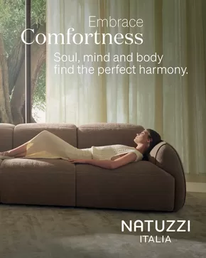 Catalog Natuzzi | Embrace Comfortness | 2025-04-03T00:00:00.000Z - 2025-05-31T00:00:00.000Z