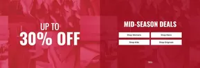 Up to 30% off