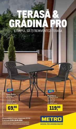 Catalog Metro | Catalog Terasă și grădină PRO | 2025-03-17T00:00:00.000Z - 2025-06-30T00:00:00.000Z