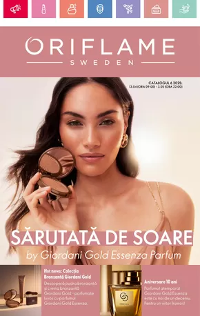 Catalog Oriflame | Sărutată De Soare | 2025-04-14T00:00:00.000Z - 2025-05-03T00:00:00.000Z
