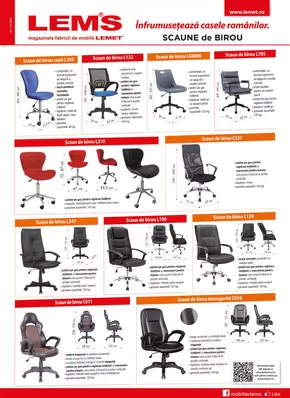 Catalog Lems București | 14 Lems Pliant Scaune Birou FV A2 | 2025-04-15T00:00:00.000Z - 2025-04-29T00:00:00.000Z