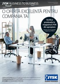 Catalog JYSK Rovinari | Catalog Business to Business | 2023-09-04 - 2024-02-29