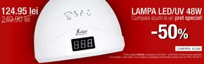 Catalog Melkior | LAMPA LED/UV 48W Cumpara acum la un pret special! | 2025-04-24T00:00:00.000Z - 2025-06-30T00:00:00.000Z