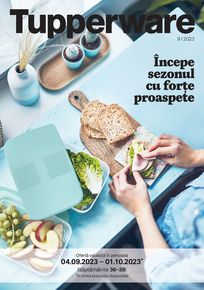 Catalog Tupperware | Începe sezonul cu forțe proaspete | 2023-09-06 - 2023-10-01