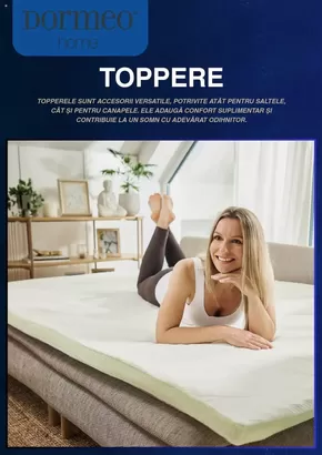 Catalog Dormeo | Toppere | 2025-04-28T00:00:00.000Z - 2025-05-25T00:00:00.000Z