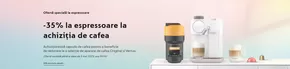 -35% la espressoare la achiziția de cafea