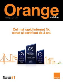 Catalog Orange Constanța | Cel mai rapid internet fix, testat și certificat de 3 ani. | 2023-09-07 - 2023-11-01