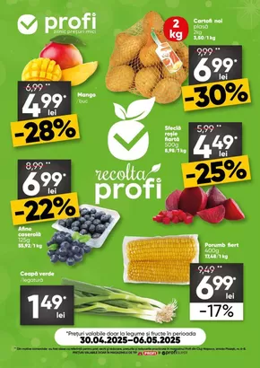 Catalog PROFI Bacău | PROFI Revista Fresh Saptamana 1 | 2025-04-30T00:00:00.000Z - 2025-05-06T00:00:00.000Z