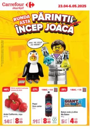 Catalog Carrefour Market Slatina | 15 CATA MARKET Great weekly offers! 23.04-29.04.2025 | 2025-04-23T00:00:00.000Z - 2025-05-06T00:00:00.000Z