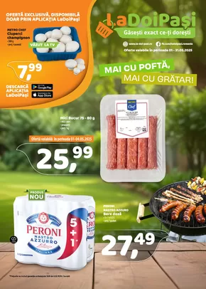 Catalog La Doi Pasi Bumbești-Jiu | Oferta La Doi Pasi | 2025-05-01T00:00:00.000Z - 2025-05-31T00:00:00.000Z