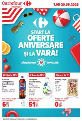 Catalog Carrefour Market | Cata 17 MARKET Aniversar 1 + PFT weekly | 2025-05-07T00:00:00.000Z - 2025-05-20T00:00:00.000Z