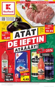 Catalog Kaufland Hârșova | Cataloage Kaufland - 2023-09-20 | 2023-09-20 - 2023-09-26