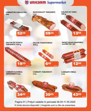 Catalog Unicarm Jibou | Promoție de weekend 08.05 - 11.05.2025 | 2025-05-08T00:00:00.000Z - 2025-05-11T00:00:00.000Z