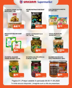 Catalog Unicarm | Promoție de weekend | 2025-05-08T00:00:00.000Z - 2025-05-11T00:00:00.000Z