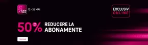 Catalog Telekom | 50% REDUCERE LA ABONAMENTE | 2025-05-12T00:00:00.000Z - 2025-05-26T00:00:00.000Z