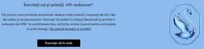 Înscrieți-vă și primiți 10% reducere