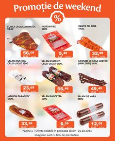 Catalog Unicarm Oradea | Promoție de weekend | 2023-09-28 - 2023-10-01