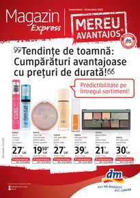 Catalog DM Iași | Articole reduse permanent și promoții curente | 2023-09-28 - 2023-10-31