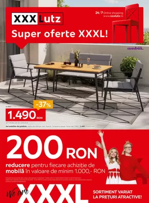 Catalog XXXLutz Pantelimon | Pliant Mai nou | 2025-05-19T00:00:00.000Z - 2025-06-01T00:00:00.000Z