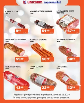 Catalog Unicarm | Promoție de weekend 22.05 - 25.05.2025 | 2025-05-22T00:00:00.000Z - 2025-05-25T00:00:00.000Z
