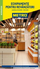 Catalog Metro | Echipamente pentru magazinul tau | 2023-10-03 - 2024-01-03