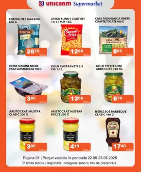 Catalog Unicarm | Promoție de weekend | 2025-05-23T00:00:00.000Z - 2025-05-25T00:00:00.000Z