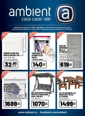 Catalog Ambient | Revista promoțională Ambient nr. 197 | 2025-05-27T00:00:00.000Z - 2025-07-03T00:00:00.000Z