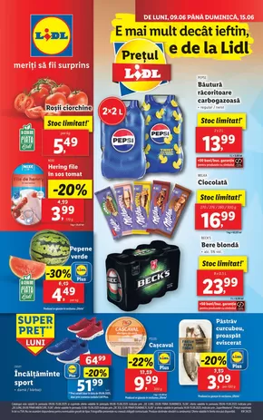 Catalog Lidl Râmnicu Sărat | pentru perioada 09.06-15.06.2025 | 2025-06-04T00:00:00.000Z - 2025-06-15T00:00:00.000Z