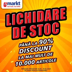 Catalog Remarkt Arad | Lichidare De Stoc până la 90% | 2025-06-04T00:00:00.000Z - 2025-06-15T00:00:00.000Z