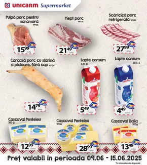 Catalog Unicarm | Mese gustoase și copioase, preț valabil in perioada 09.06.2025 - 15.06.2025 | 2025-06-09T00:00:00.000Z - 2025-06-15T00:00:00.000Z