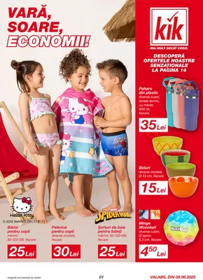 Catalog Kik | Vară, Soare, Economii! | 2025-06-09T00:00:00.000Z - 2025-07-09T00:00:00.000Z