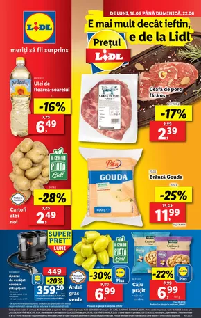 Catalog Lidl Bârlad | pentru perioada 16.06-22.06.2025 | 2025-06-11T00:00:00.000Z - 2025-06-22T00:00:00.000Z