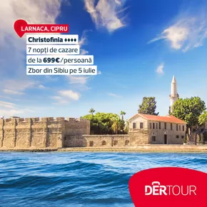 Catalog Dertour Cluj-Napoca | Oferte Larnaca, Cipru | 2025-06-25T00:00:00.000Z - 2025-07-05T00:00:00.000Z
