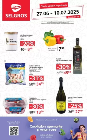 Catalog Selgros Cluj-Napoca | FOOD | 2025-06-27T00:00:00.000Z - 2025-07-10T00:00:00.000Z