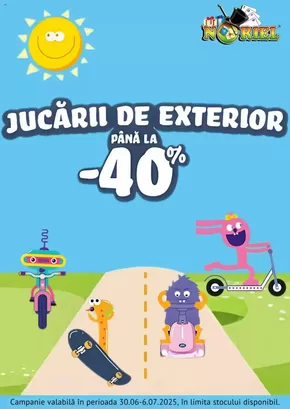 Catalog Noriel Cluj-Napoca | Jucării de exterior până la -40% | 2025-06-30T00:00:00.000Z - 2025-07-06T00:00:00.000Z