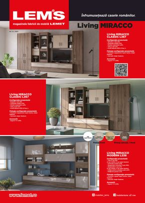 Catalog Lems Cluj-Napoca | Living și Dormitor Miracco | 2023-11-21 - 2023-12-31