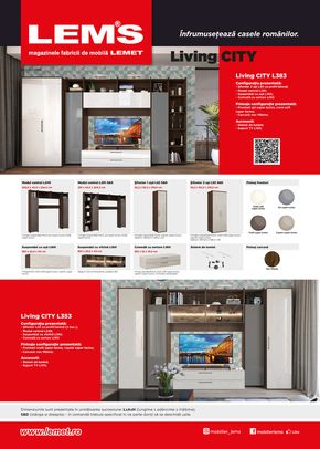 Catalog Lems Cluj-Napoca | Living și Dormitor City | 2023-11-21 - 2023-12-31