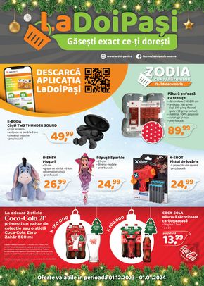 Catalog La Doi Pasi Cluj-Napoca | Oferta La Doi Pasi | 2023-12-01 - 2024-01-01