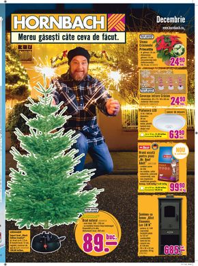 Catalog Hornbach București | Luna cadourilor în lumea proiectelor | 2023-12-04 - 2023-12-31
