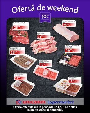 Catalog Unicarm Cluj-Napoca | Ofertă de weekend | 2023-12-07 - 2023-12-10
