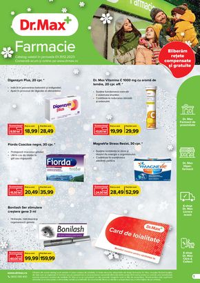 Catalog Dr.max Craiova | Catalogul lunar Proximitate | 2023-12-07 - 2023-12-31