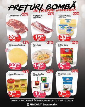 Catalog Unicarm Cluj-Napoca | Prețuri Bombă! | 2023-12-08 - 2023-12-10