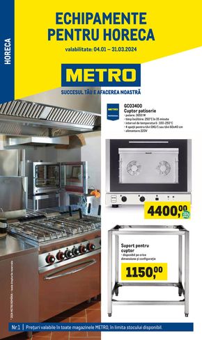 Catalog Metro Craiova | Soluții Nealimentare pentru HoReCa | 2024-01-05 - 2024-03-31