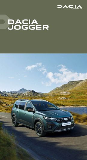 Catalog Dacia | Dacia Jogger | 2024-01-22 - 2024-06-30