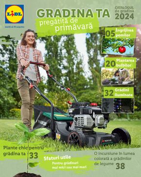 Catalog Lidl Cluj-Napoca | Gardena ta pregătită de primăvară | 2024-02-21 - 2024-04-07
