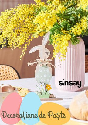 Catalog Sinsay Băicoi | Decorațiune de paște | 2024-03-06 - 2024-04-01