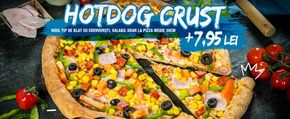 Catalog Domino's Pizza Brașov | Domino's Hotdog Crust | 2024-03-18 - 2024-03-31