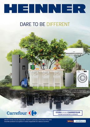 Catalog Carrefour Oradea | Dare to be different | 2024-03-20 - 2024-04-27